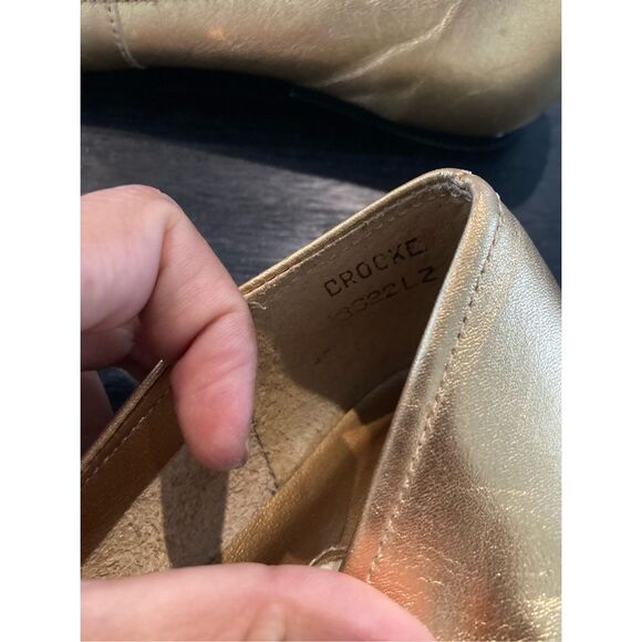 Nicole metallic gold ballet‎ flats - Picture 5 of 7